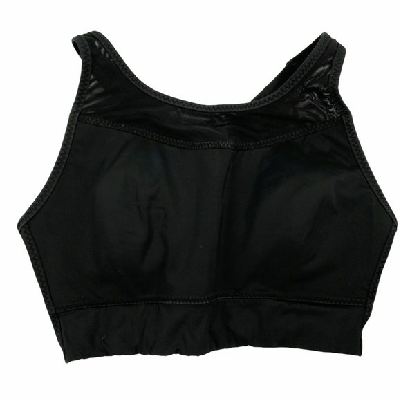 Athleta Sports Bra. High Support. Black Small - Picture 2 of 8